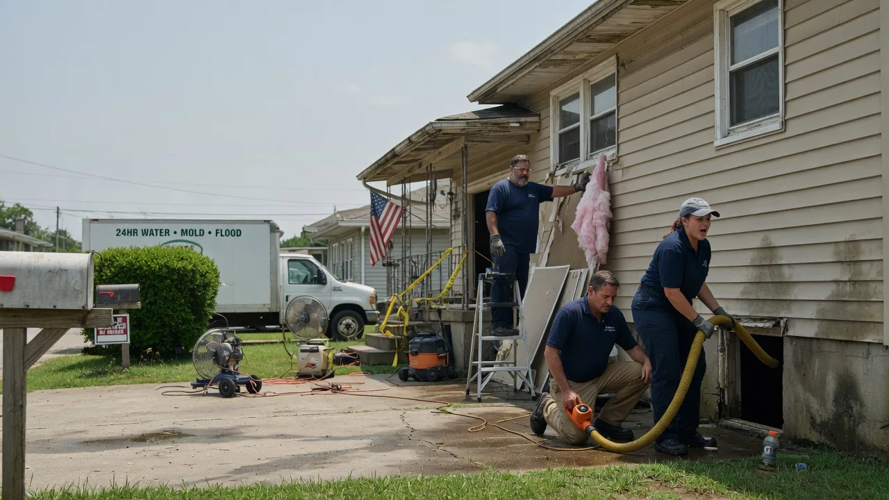 Water Damage Repair in Columbia, IA near me